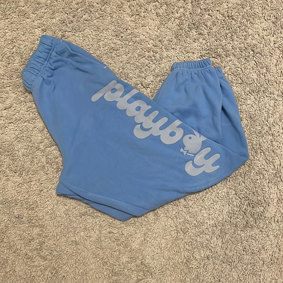 Sweatpants blue playboy - Picture 1 of 1